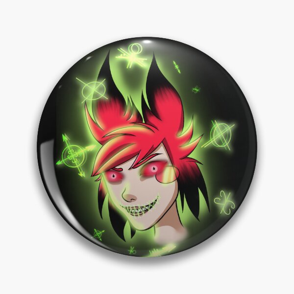 Item preview, Alastor glitching fanart designed and sold by dewidenice.