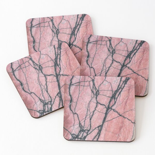 Item preview, Rose Rhodonite Stone Vein Texture designed and sold by SurfaceCraft Studio.