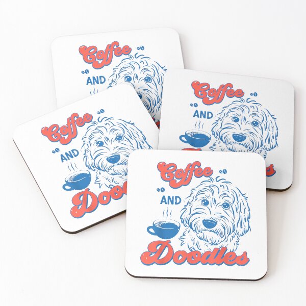 Item preview, Coffee And Doodles Funny Doodle Coffee Club Pet Lover Design designed and sold by RonnyMilleoArt.