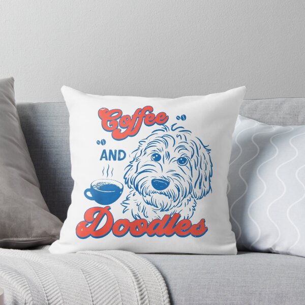 Item preview, Coffee And Doodles Funny Doodle Coffee Club Pet Lover Design designed and sold by RonnyMilleoArt.