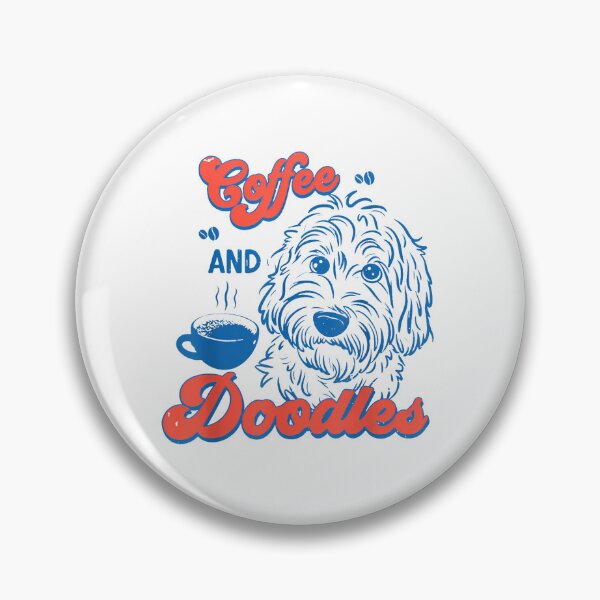 Item preview, Coffee And Doodles Funny Doodle Coffee Club Pet Lover Design designed and sold by RonnyMilleoArt.