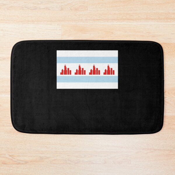 Item preview, Chicago Skyline City Flag Pride Urban Design designed and sold by snowry.
