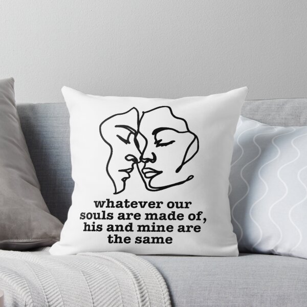 Item preview, Whatever our souls are made of, his and mine are the same - Line Art designed and sold by vadelista.