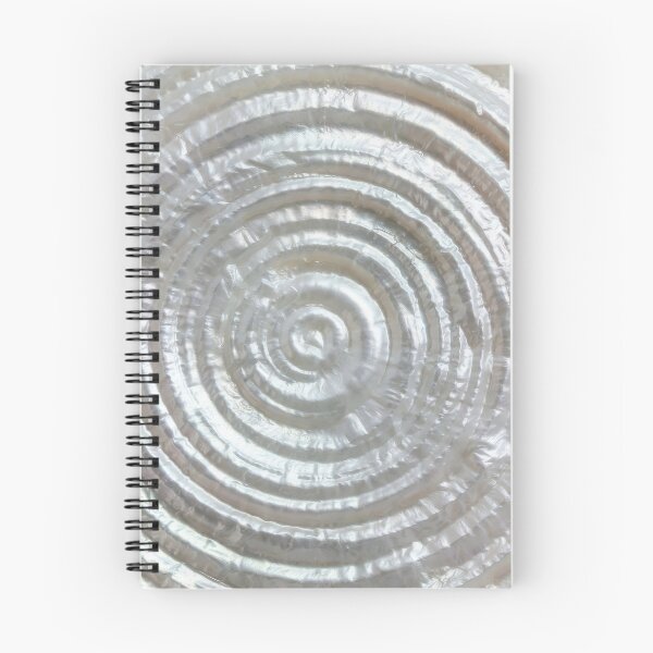 Item preview, Pearl Spiral Shell Texture Pattern designed and sold by SurfaceCraft Studio.