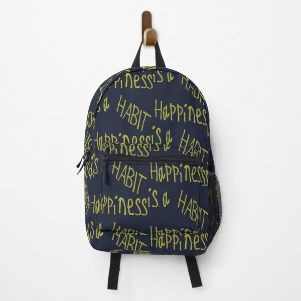 Item preview, Happiness is a Habit designed and sold by kinpirks.