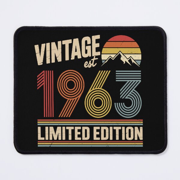 Item preview, Vintage 1963 Birthday : 63rd Birthday Retro Gift, Sixty three Gift Idea, 63rd Birthday Gift, Vintage 1963 Birthday designed and sold by Merchall  store.
