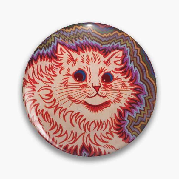 Item preview, Louis Wain Kaleidoscopic Cat designed and sold by eldram.