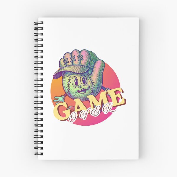 Item preview, Game Over Funny Baseball Cartoon | Retro Groovy Baseball Glove Character Graphic Tee designed and sold by Epic Wear Store.