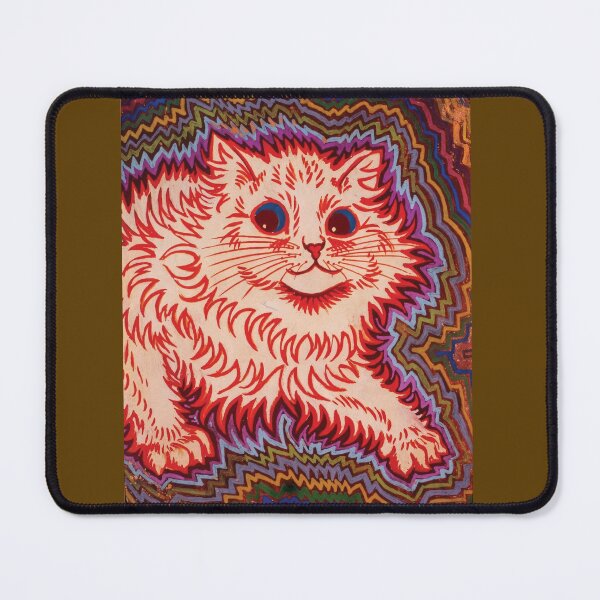 Item preview, Louis Wain Kaleidoscopic Cat designed and sold by eldram.