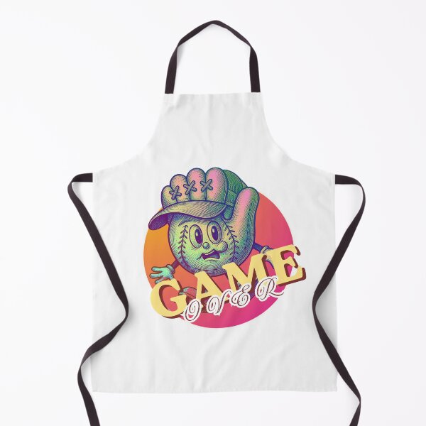 Item preview, Game Over Funny Baseball Cartoon | Retro Groovy Baseball Glove Character Graphic Tee designed and sold by Epic Wear Store.