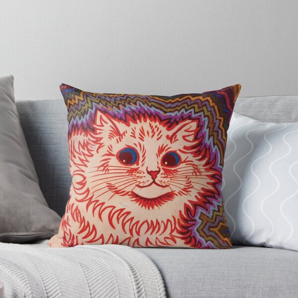 Item preview, Louis Wain Kaleidoscopic Cat designed and sold by eldram.
