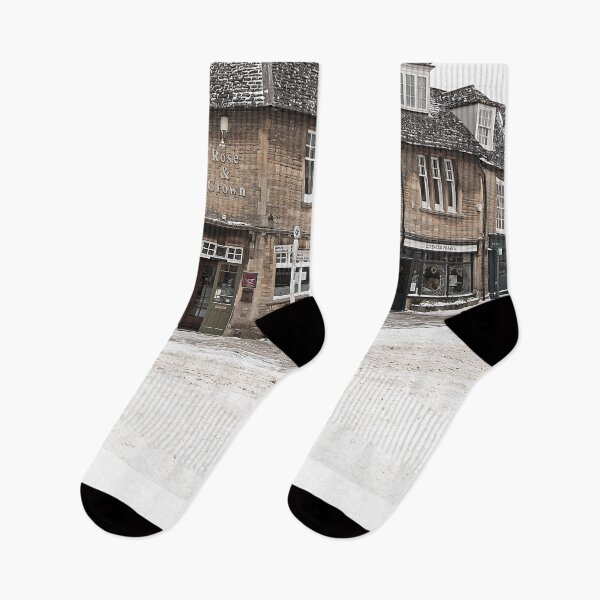 Item preview, Winter at the Rose and Crown designed and sold by Murph's Images.