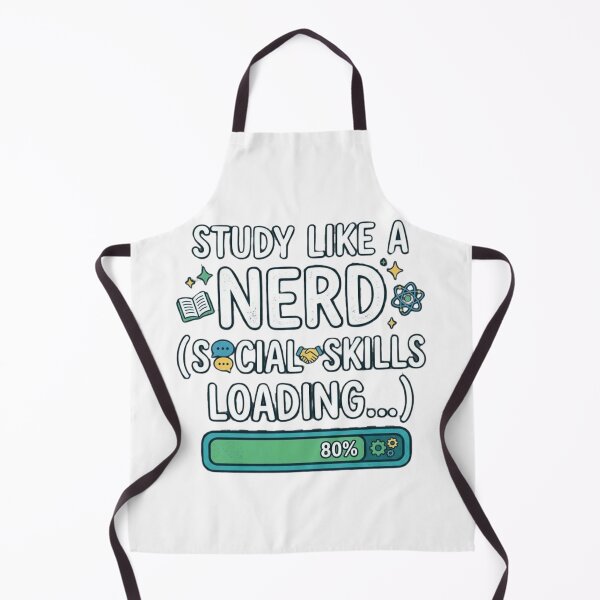 Item preview, Study Like a Nerd Social Skills Loading 80 Percent designed and sold by Amr Darwish Graphic designer.