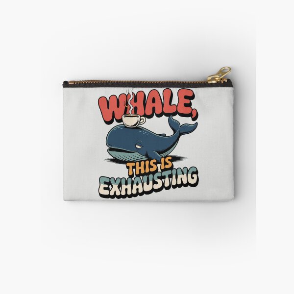 Item preview, Whale, This Is Exhausting- Funny Whale Coffee Graphic designed and sold by knag_sunpetal.