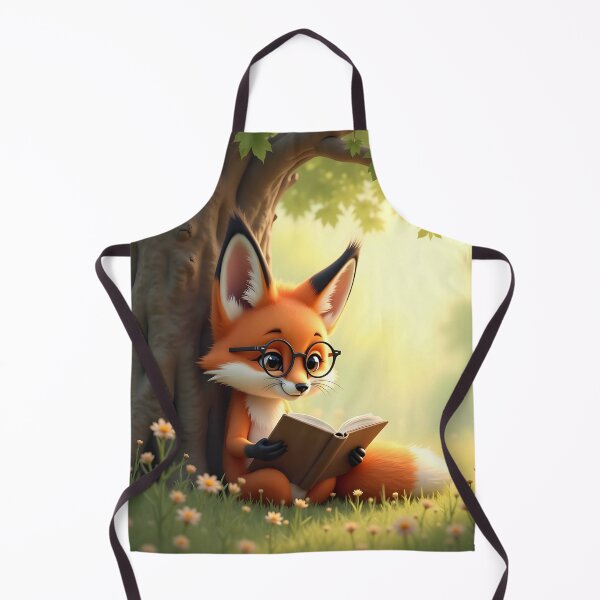 Item preview, Cute fox reading a book designed and sold by MarionsArt.