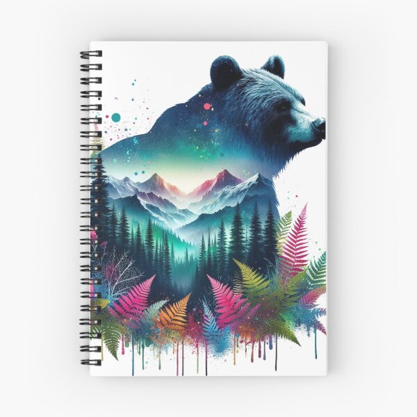 Item preview, Mountain Bear of the Changing Seasons designed and sold by EdicrisR.