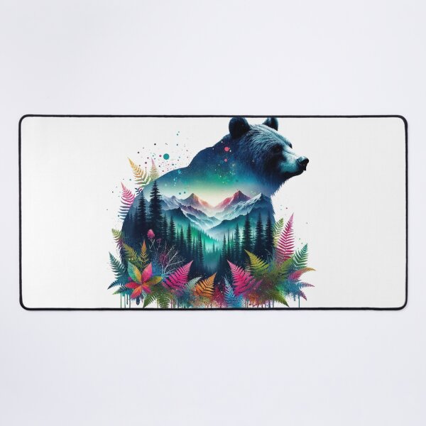 Item preview, Mountain Bear of the Changing Seasons designed and sold by EdicrisR.