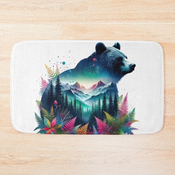 Item preview, Mountain Bear of the Changing Seasons designed and sold by EdicrisR.