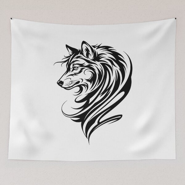 Item preview, Spirit Wolf Tribal designed and sold by maniacdesignz11.