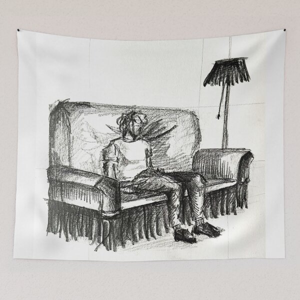 Item preview, Perspective of a weariness | Graphite designed and sold by miguelfra.artwork.
