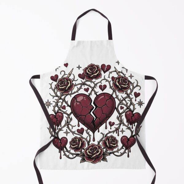 Item preview, Broken Heart with Roses designed and sold by Soft Toxic.