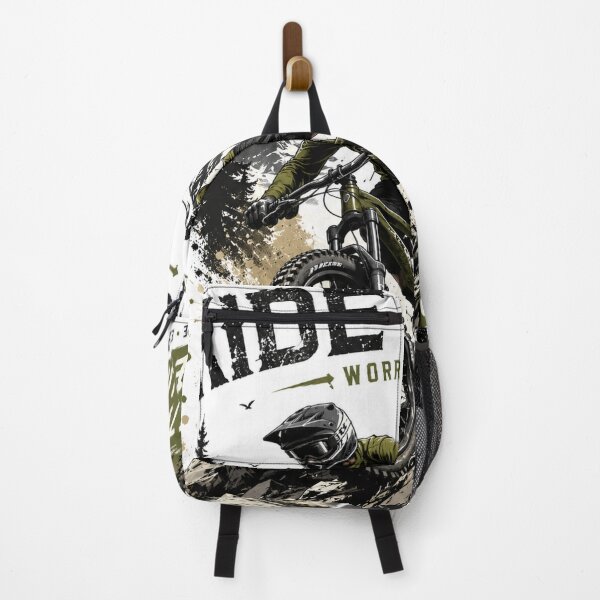 Item preview, Ride More Worry Less – Mountain Bike Adventure Design designed and sold by Newthingzy.