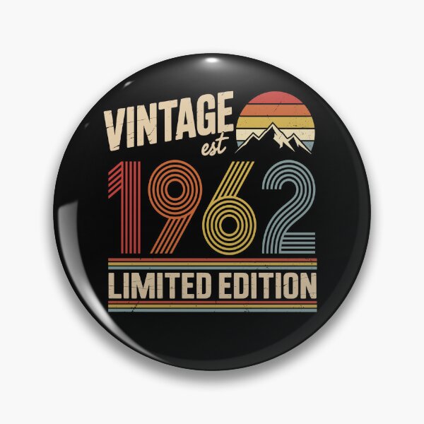 Item preview, Vintage 1962 Birthday : 64th Birthday Retro Gift, Sixty four Gift Idea, 64th Birthday Gift, Vintage 1962 Birthday designed and sold by Merchall  store.