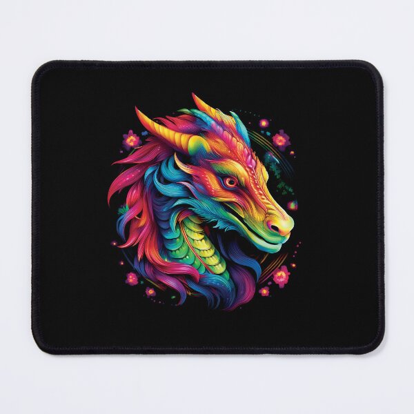Item preview, Vibrant Magic Dragon– Colorful Art designed and sold by DoraTora.