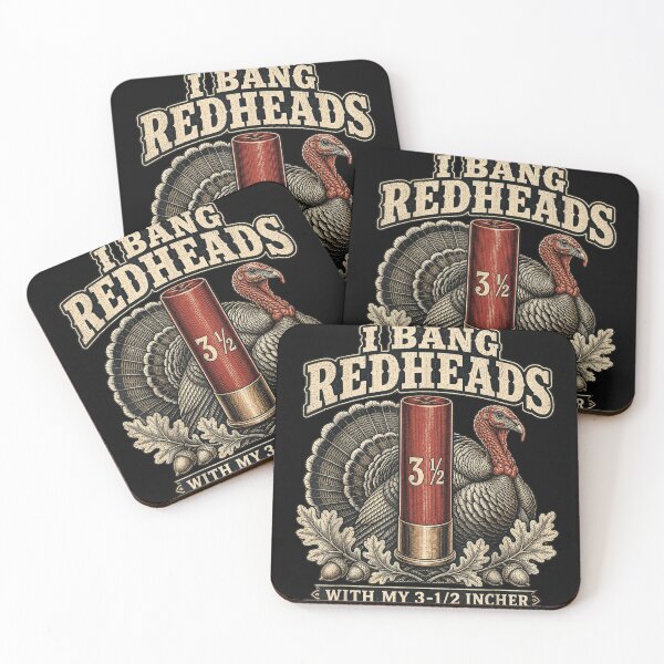 Item preview, I Bang Redheads With My 3-1/2 Incher Turkey Hunter Shotgun Shell Humor designed and sold by PhocoNibict.