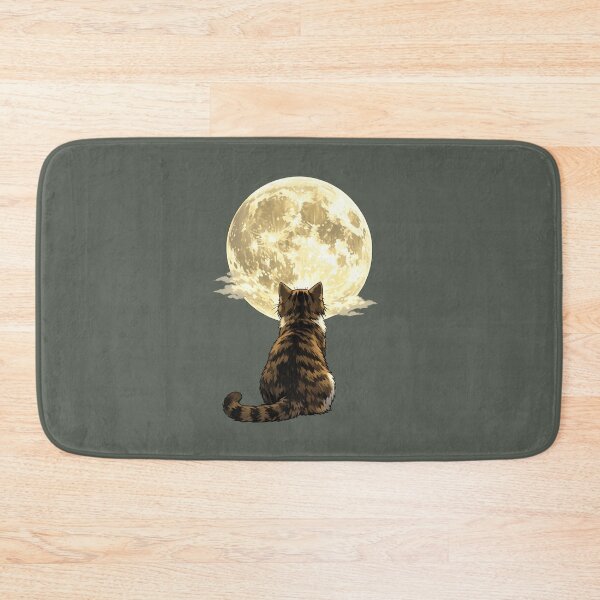Item preview, Moon Cat T-Shirt - Dramatic Anime Aesthetic designed and sold by InkTheFox.