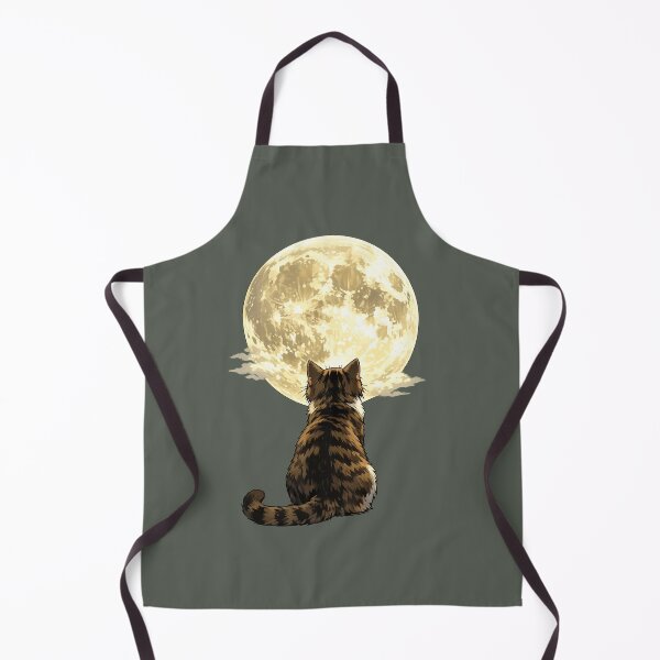 Item preview, Moon Cat T-Shirt - Dramatic Anime Aesthetic designed and sold by InkTheFox.