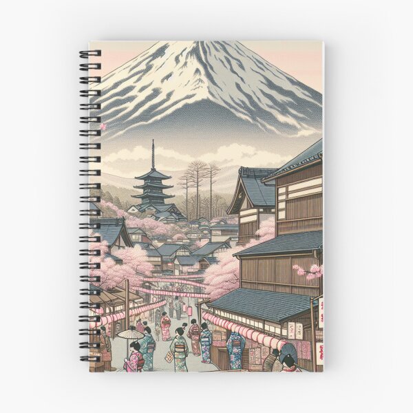 Item preview, Arte Ukiyo-e de Sapporo Edo: Paisaje tradicional japonés de cerezos en flor. designed and sold by Vandy Fullam.