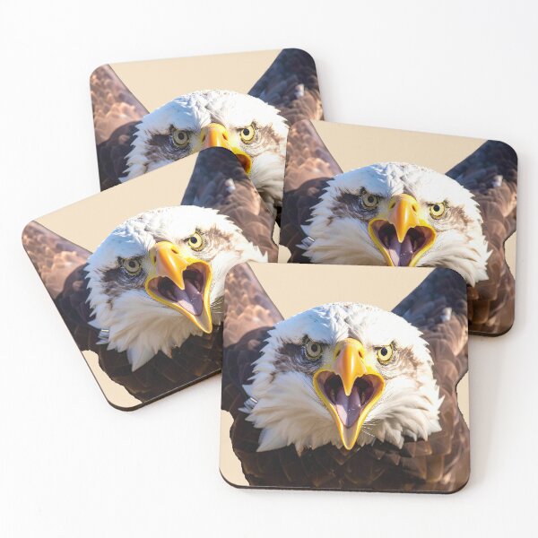 Item preview, Bald eagle close-up flying designed and sold by Creative Visualize.