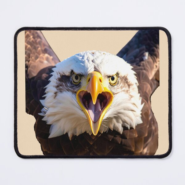 Item preview, Bald eagle close-up flying designed and sold by Creative Visualize.