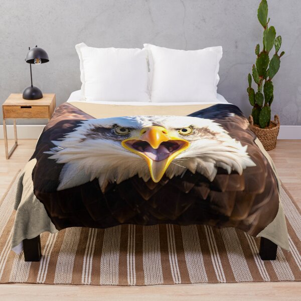 Item preview, Bald eagle close-up flying designed and sold by Creative Visualize.