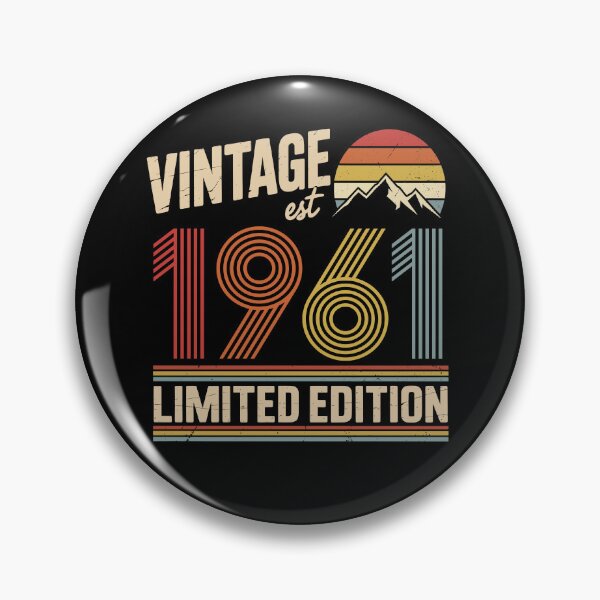 Item preview, Vintage 1961 Birthday : 65th Birthday Retro Gift, Sixty five Gift Idea, 65th Birthday Gift, Vintage 1961 Birthday designed and sold by Merchall  store.