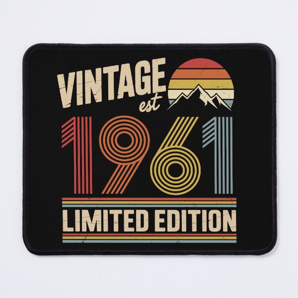 Item preview, Vintage 1961 Birthday : 65th Birthday Retro Gift, Sixty five Gift Idea, 65th Birthday Gift, Vintage 1961 Birthday designed and sold by Merchall  store.