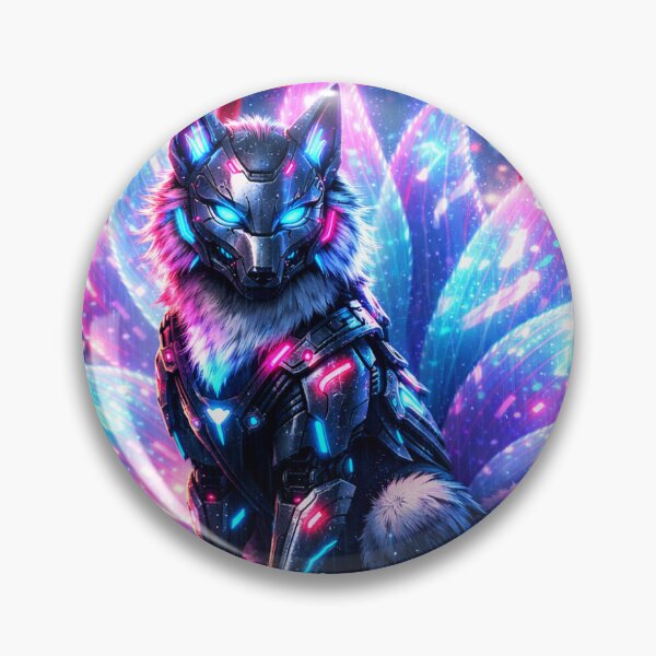 Artikelvorschau, Cyber Kitsune 2099 – Neon Fox Spirit entworfen und verkauft von Neo Tokio.
