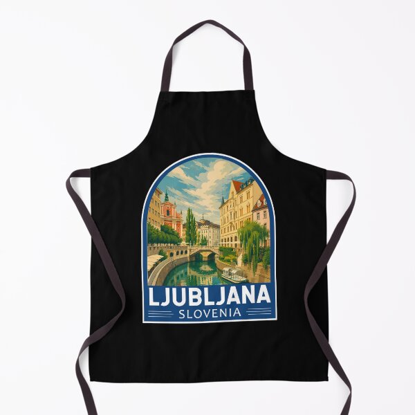 Item preview, Ljubljana Slovenia Travel Art Emblem designed and sold by KrisSidDesigns.