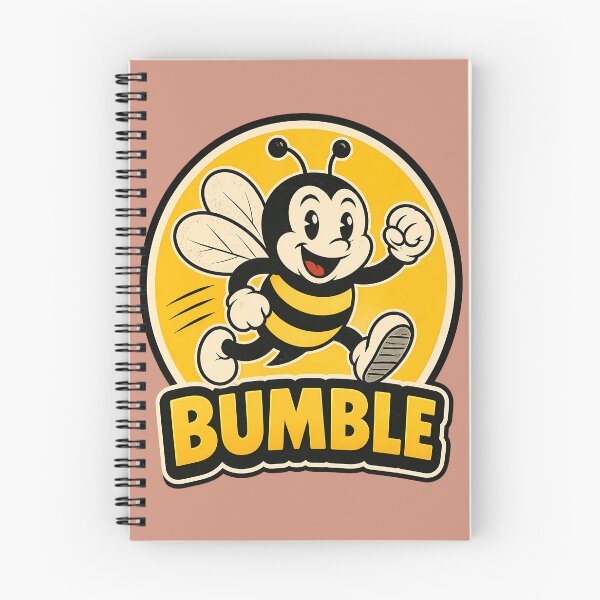 Item preview, Cute Running Bumble Bee Retro Vintage Styles  designed and sold by ArtdesignsA.