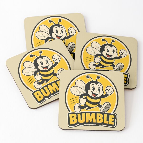 Item preview, Cute Running Bumble Bee Retro Vintage Styles  designed and sold by ArtdesignsA.