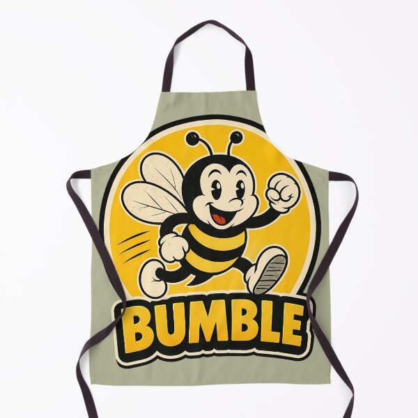 Item preview, Cute Running Bumble Bee Retro Vintage Styles designed and sold by ArtdesignsA.