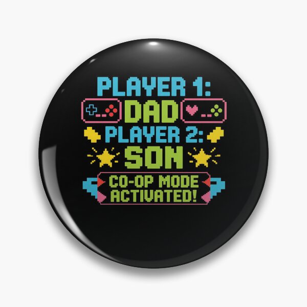 Item preview, Gaming Fathers Day Retro Gamer For Dad and Son designed and sold by clothesy7.