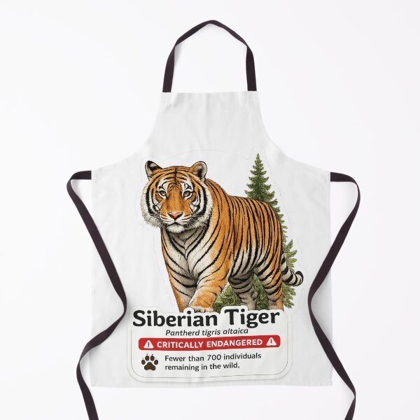 Item preview, Siberian Tiger – Critically Endangered designed and sold by SaphireArt.