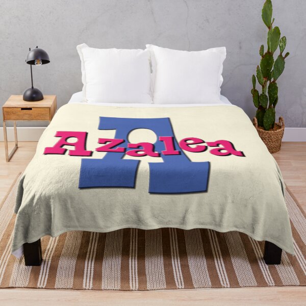 Item preview, A is for Azalea, Girl's/Woman's Name and Initial designed and sold by CharlottePlaceArt.