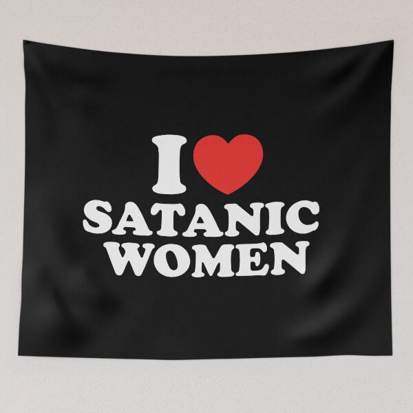 Item preview, I Love Satanic Women designed and sold by shitpostee.