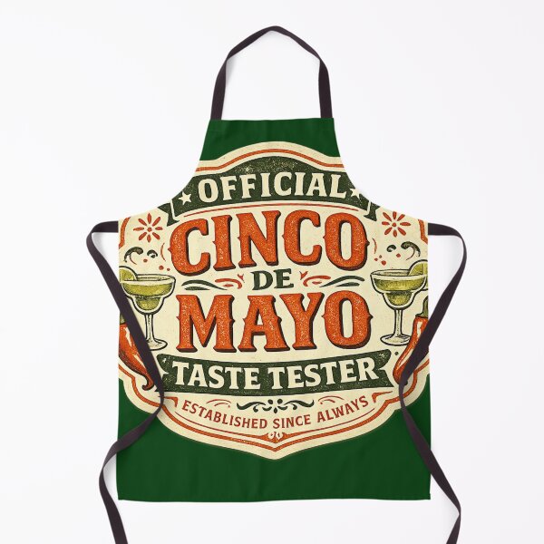 Item preview, Official Cinco de Mayo Taste Tester – Funny Vintage Badge Design | Fiesta Humor Gift 2026 designed and sold by irfanshikh.