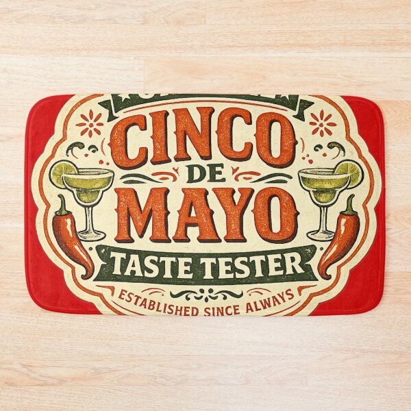 Item preview, Official Cinco de Mayo Taste Tester – Funny Vintage Badge Design | Fiesta Humor Gift 2026 designed and sold by irfanshikh.