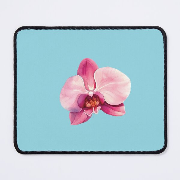 Item preview, Pink Orchid on Blue Tropical Aesthetic designed and sold by Islabonita..