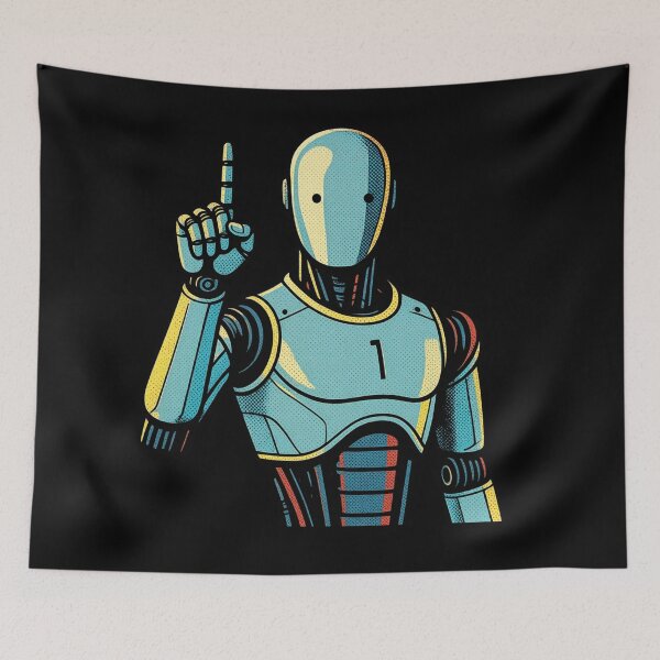 Item preview, Humanoid robot AI Robots Future Tech Design | The Bots Are Coming Futuristic Android Art designed and sold by TEEJAMBOREE.